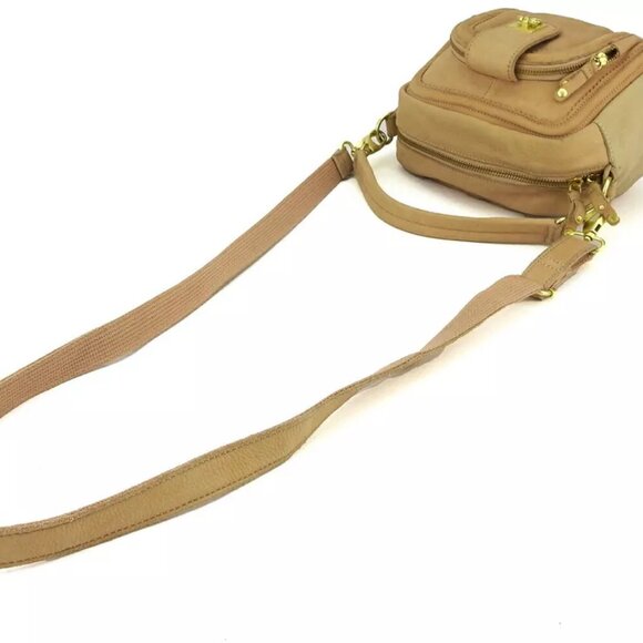 Jill By Jillstuart 2way Shoulder Bag Bicolor Pink Beige Authentic Used F1579 - Picture 4 of 10